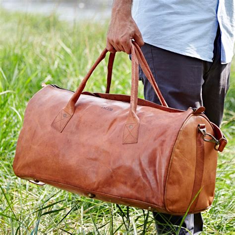 fake leather durable duffle bag|leather duffle bags for men.